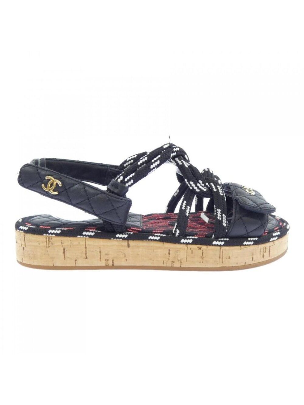 Chanel Sandals Black